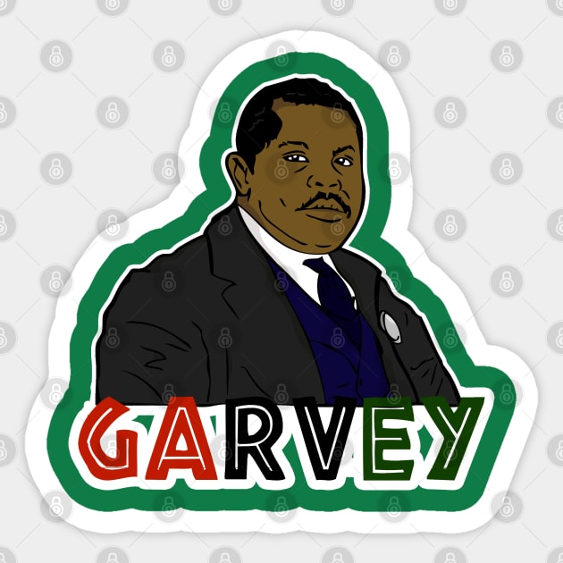 marcus garvey Sticker by Corecustom